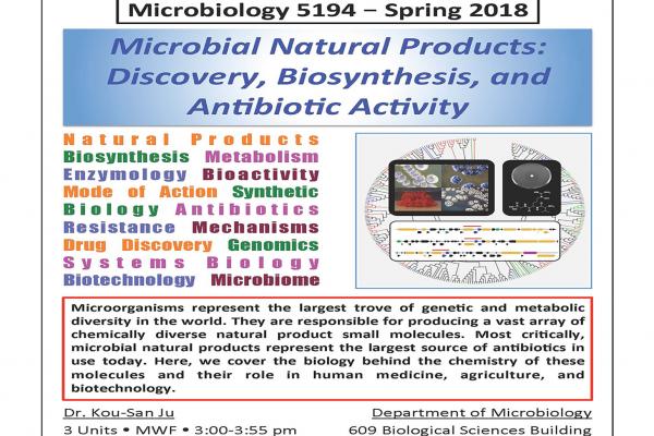 New Microbiology Course Listing! | Department Of Microbiology